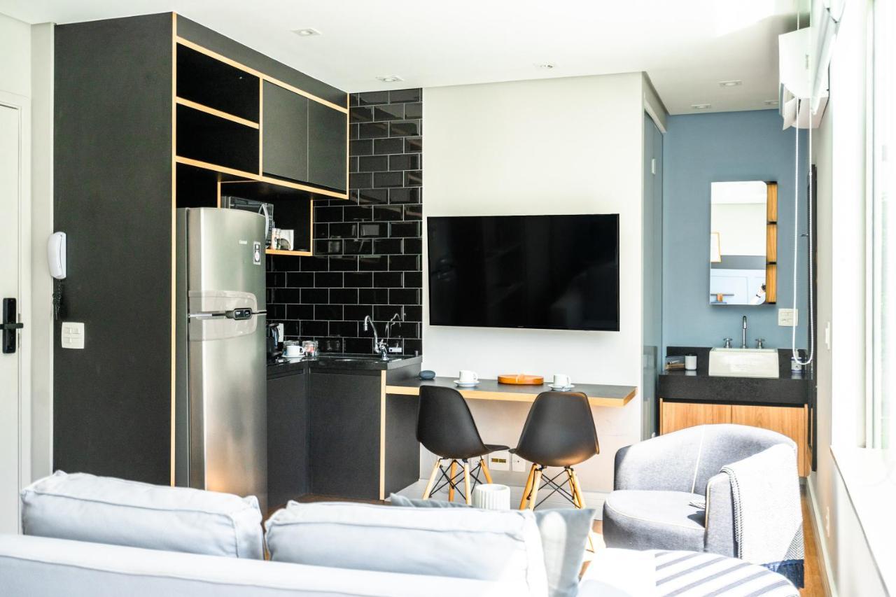 Ap Com Academia, Piscina E Sauna No Predio, Proximo A Faria Lima - Vila Olimpia Appartement São Paulo Buitenkant foto