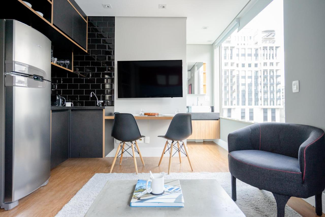 Ap Com Academia, Piscina E Sauna No Predio, Proximo A Faria Lima - Vila Olimpia Appartement São Paulo Buitenkant foto