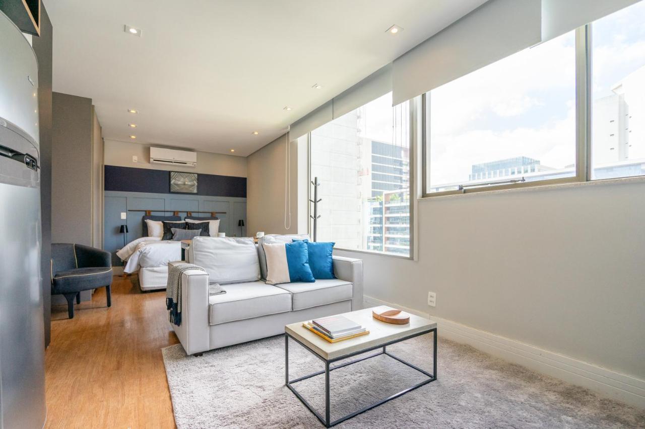 Ap Com Academia, Piscina E Sauna No Predio, Proximo A Faria Lima - Vila Olimpia Appartement São Paulo Buitenkant foto