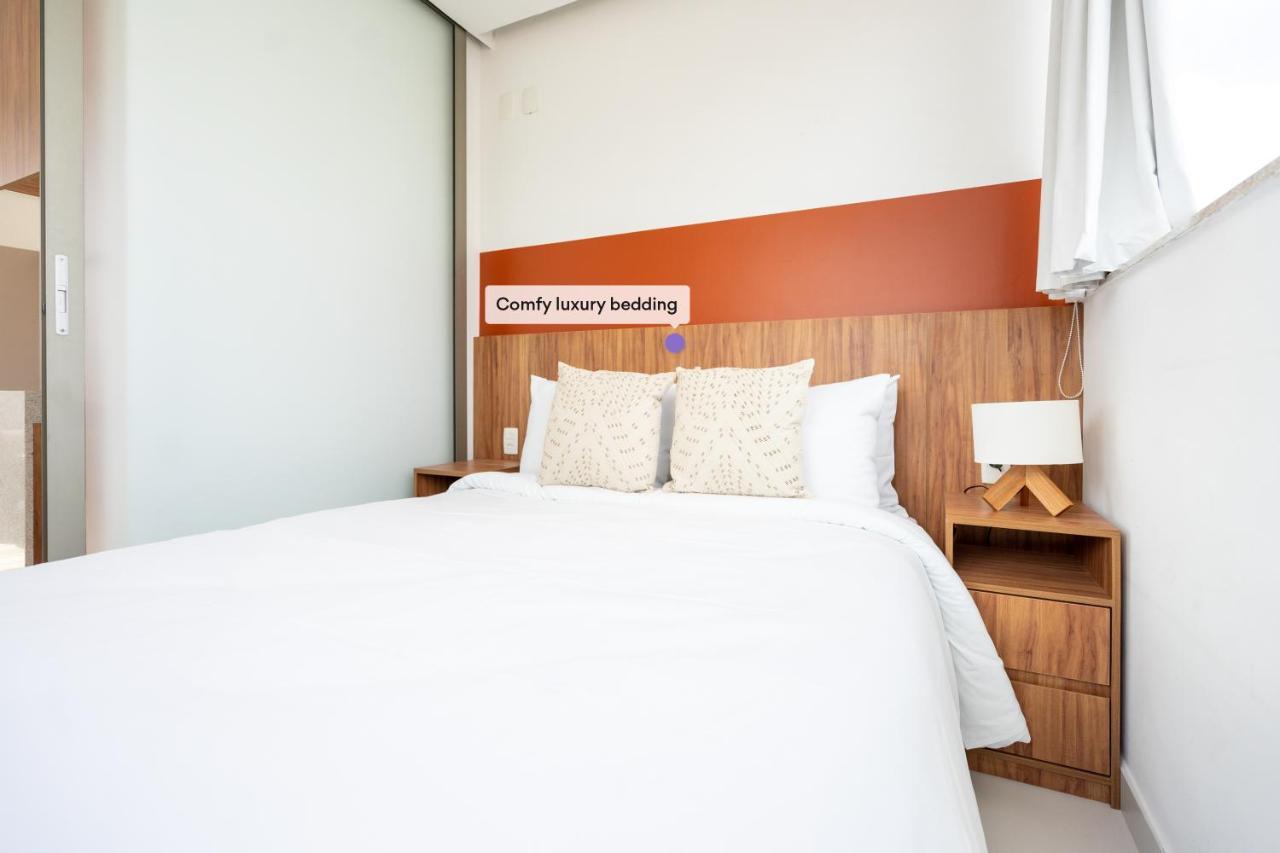 Ap Com Academia, Piscina E Sauna No Predio, Proximo A Faria Lima - Vila Olimpia Appartement São Paulo Buitenkant foto