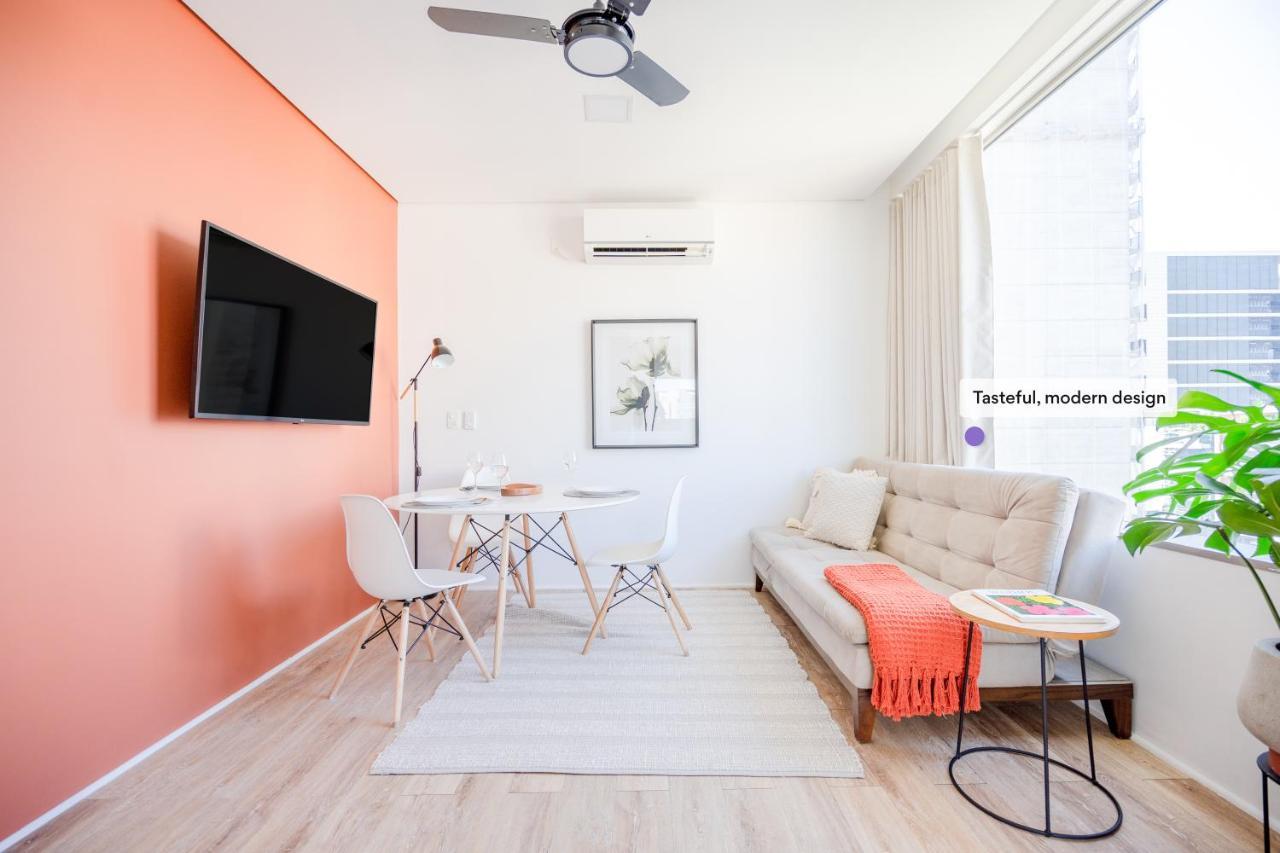 Ap Com Academia, Piscina E Sauna No Predio, Proximo A Faria Lima - Vila Olimpia Appartement São Paulo Buitenkant foto