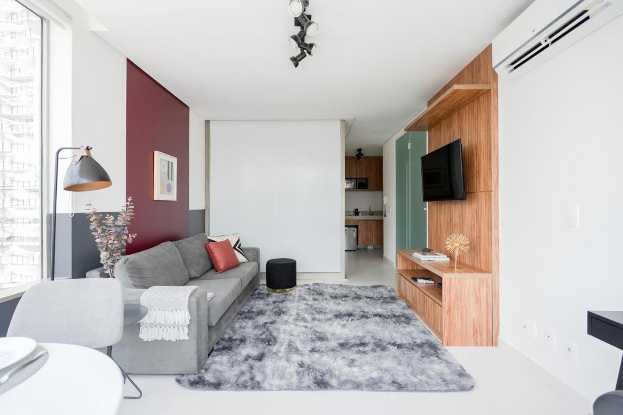 Ap Com Academia, Piscina E Sauna No Predio, Proximo A Faria Lima - Vila Olimpia Appartement São Paulo Buitenkant foto