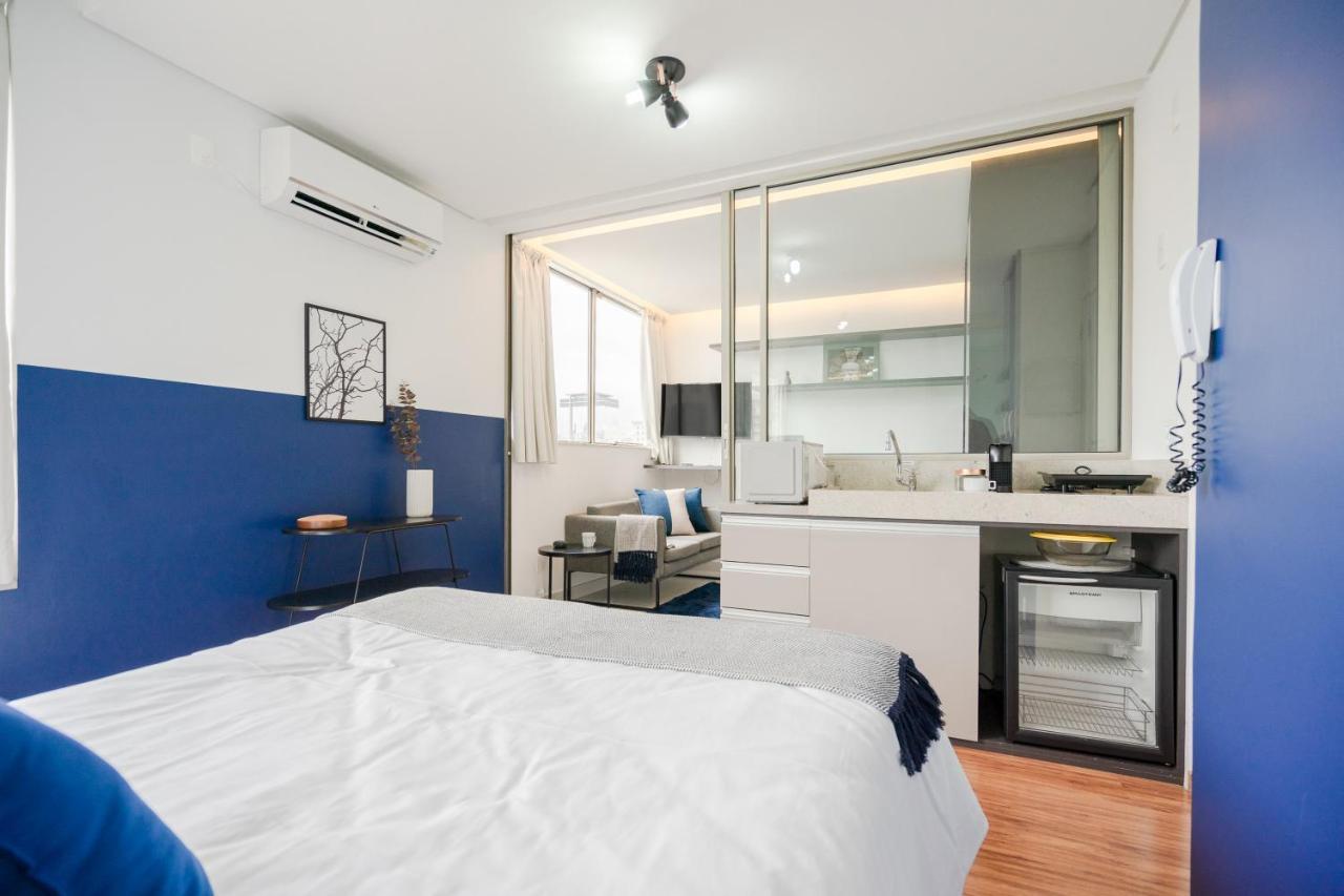 Ap Com Academia, Piscina E Sauna No Predio, Proximo A Faria Lima - Vila Olimpia Appartement São Paulo Buitenkant foto