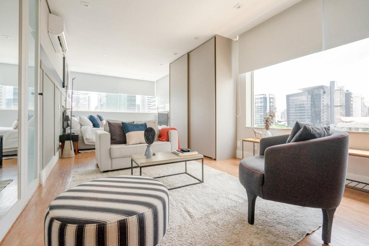 Ap Com Academia, Piscina E Sauna No Predio, Proximo A Faria Lima - Vila Olimpia Appartement São Paulo Buitenkant foto