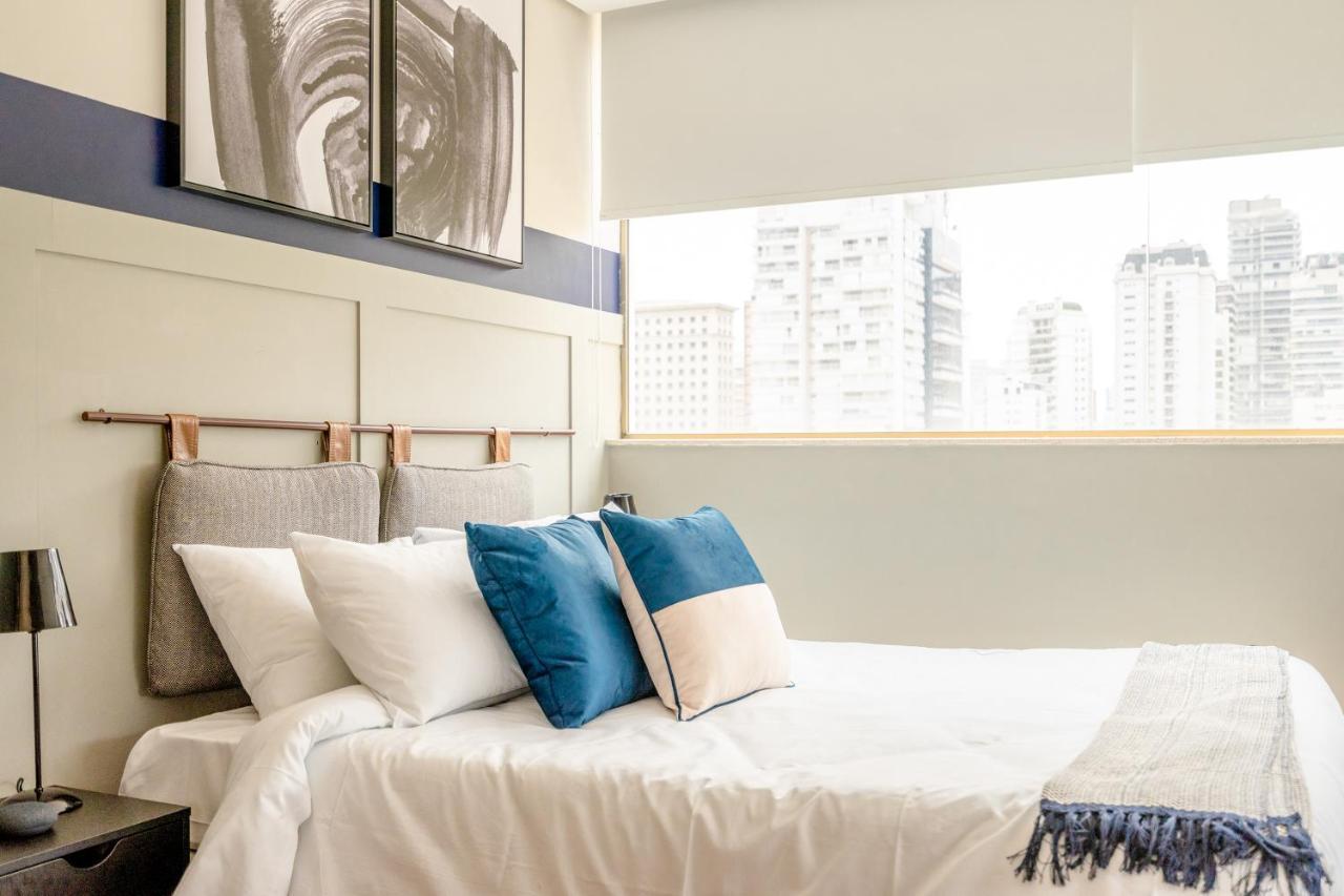 Ap Com Academia, Piscina E Sauna No Predio, Proximo A Faria Lima - Vila Olimpia Appartement São Paulo Buitenkant foto
