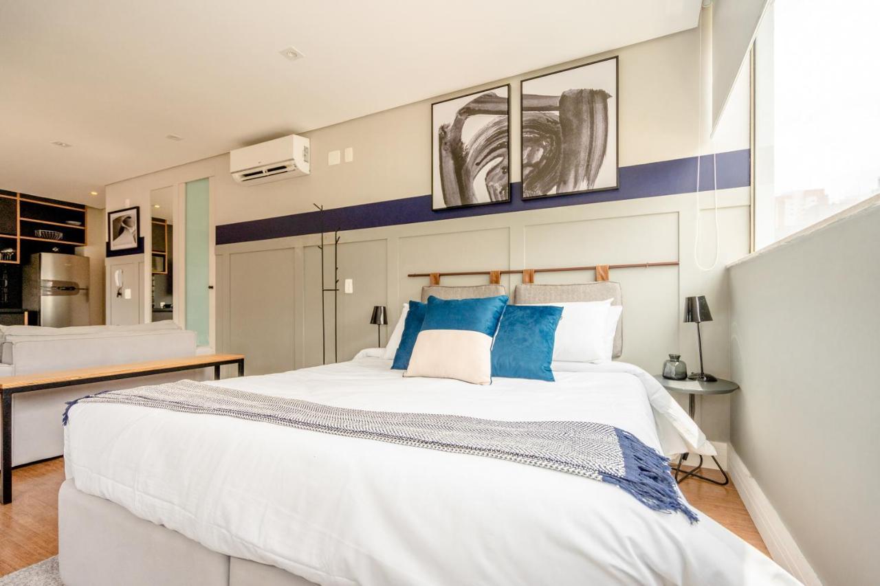 Ap Com Academia, Piscina E Sauna No Predio, Proximo A Faria Lima - Vila Olimpia Appartement São Paulo Buitenkant foto