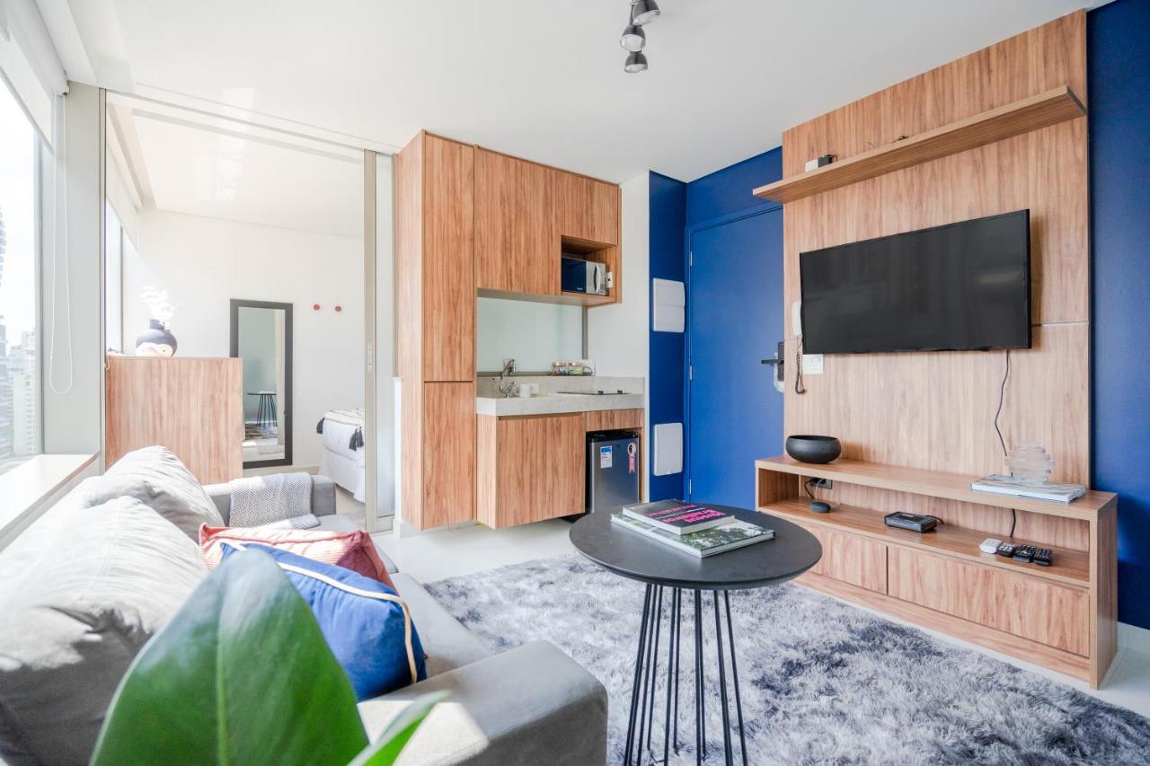 Ap Com Academia, Piscina E Sauna No Predio, Proximo A Faria Lima - Vila Olimpia Appartement São Paulo Buitenkant foto